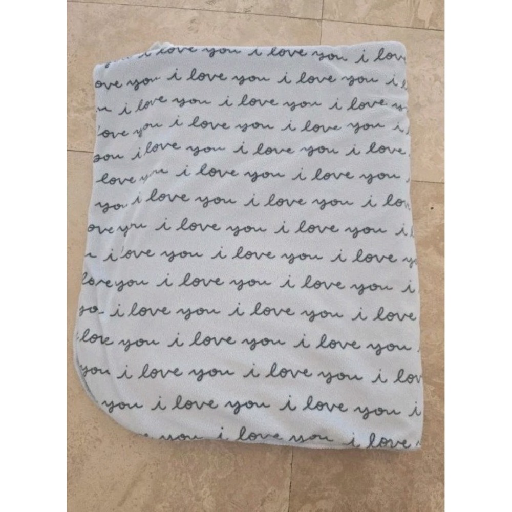 Cloud Island Target I Love You Baby Blanket Sherpa Security 30 X 40